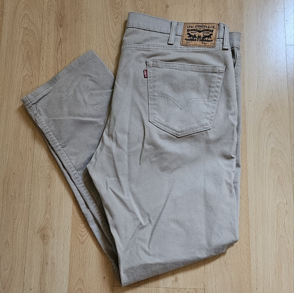 Levi's 511 Slim Line 8 Jeans, Size 40 x 30
